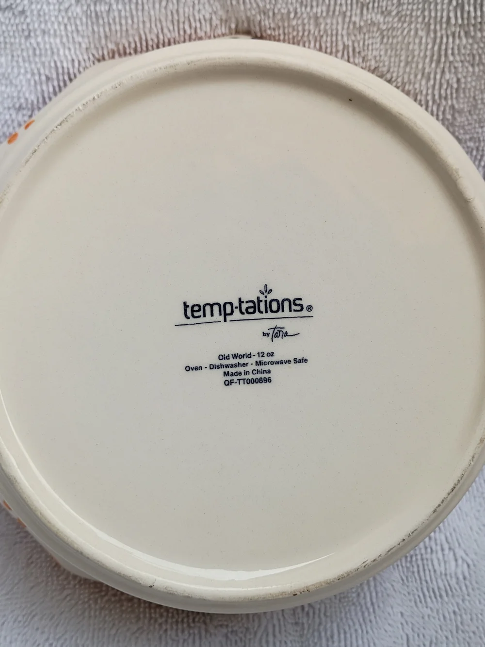 Temptations By Tara Boofetti 12 Oz Mini Baker With Lid